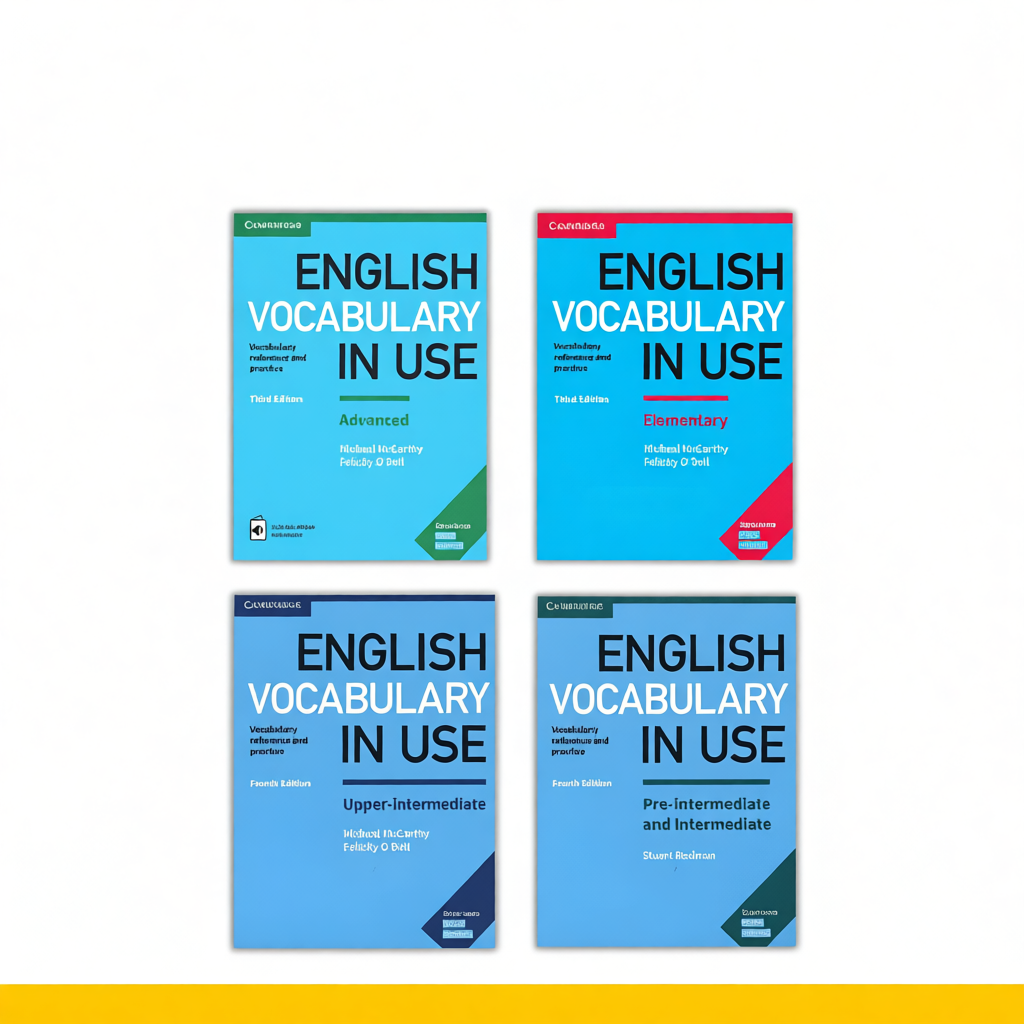 Bộ 4 cuốn English Vocabulary In Use - Từ vựng tiếng Anh theo chủ đề, hình ảnh minh họa sinh động