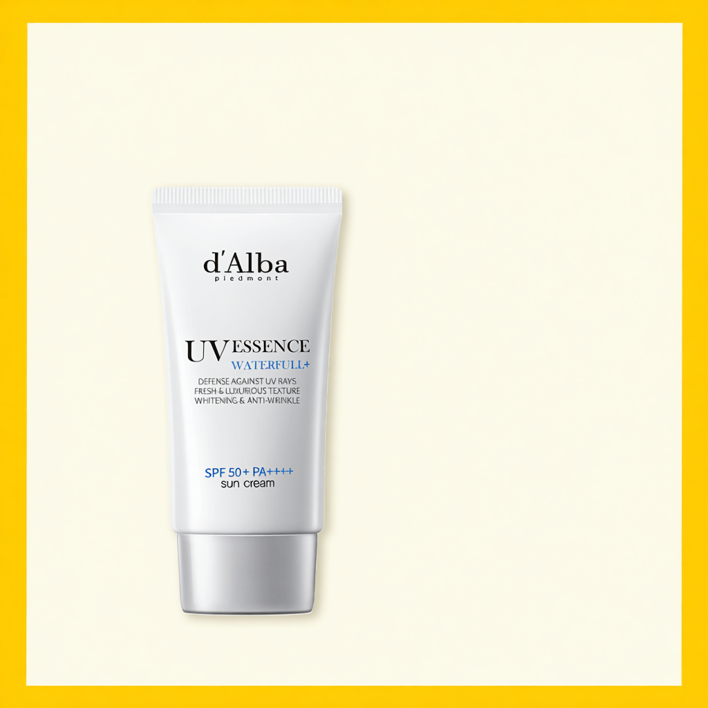 [d'Alba Official] Kem chống nắng dưỡng ẩm d'Alba Waterfull Essence Suncream SPF 50 + PA + + + + 50ml