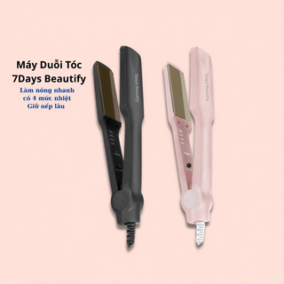 Máy duỗi tóc 7Days.Beautify điều chỉnh 4 mức nhiệt