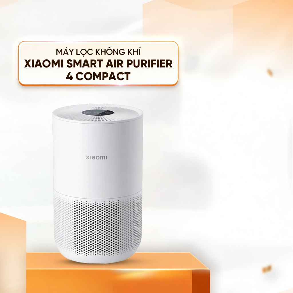 Máy Lọc Không Khí Xiaomi 4 Compact, 4 Lite - Lọc sạch bụi mịn, khử mùi, điều khiển thông minh