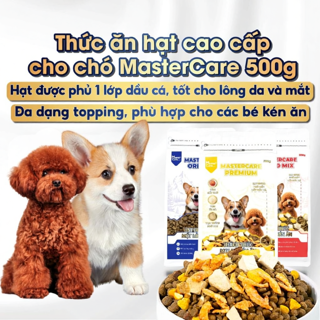 500g Thức Ăn Hạt MasterCare Dành Cho Chó Mèo