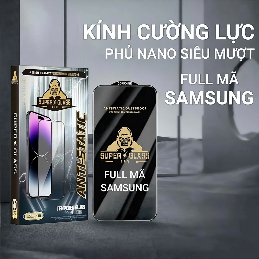 Kính cường lực Samsung A17 -  A55
