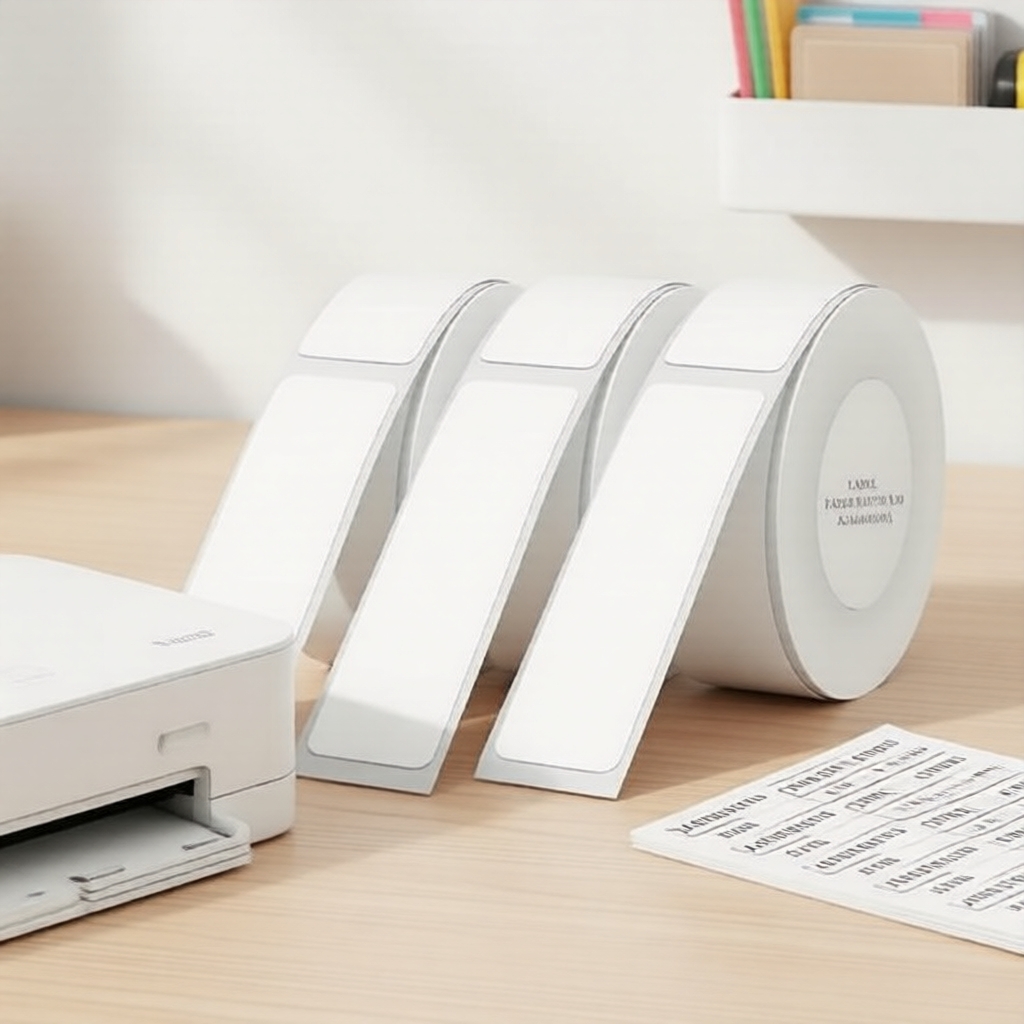 Nhãn nhiệt Niimbot 3 miếng D11/D110 chống nước, tự dính, dùng cho máy in
