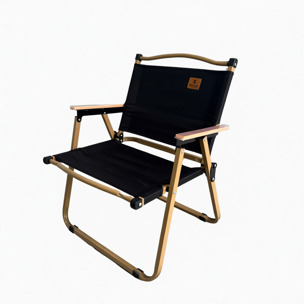 Ghế Gấp Gọn BEIYUE Vải Đen – Nhập Khẩu Chính Hãng – Ghế Cafe, Dã Ngoại, Du Lịch – Bảo Hành 60 Ngày