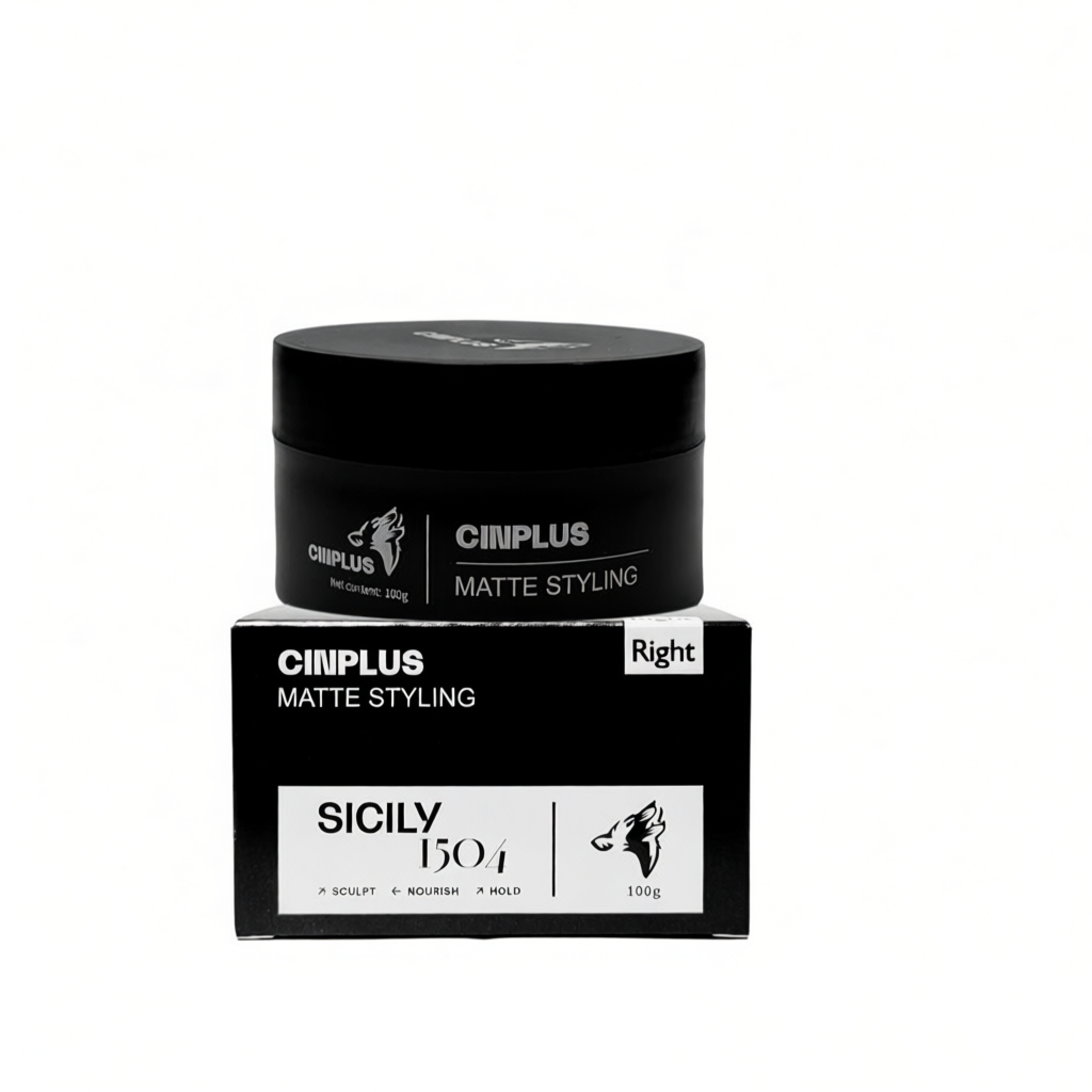 Sáp vuốt tóc nam Cinplus Clay Wax Sicily
