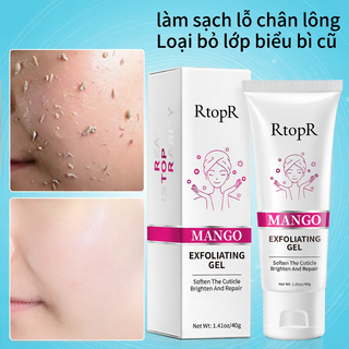  Kem tẩy tế bào chết RTOPR dưỡng sáng da mặt hương xoài làm sạch sâu lỗ chân lông kiềm dầu 40g 