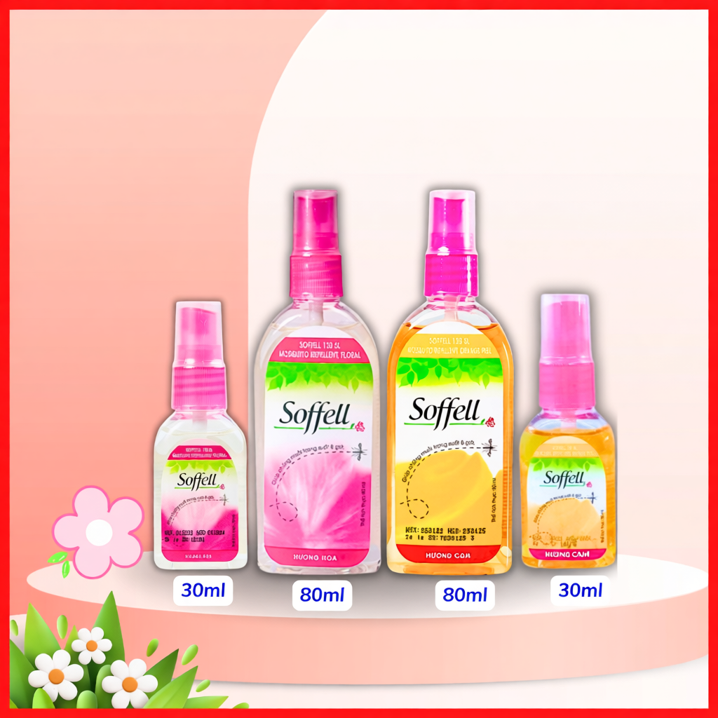 XỊT CHỐNG MUỖI SOFFELL DẠNG PHUN SƯƠNG - CHAI 30ml - Minpharmacy