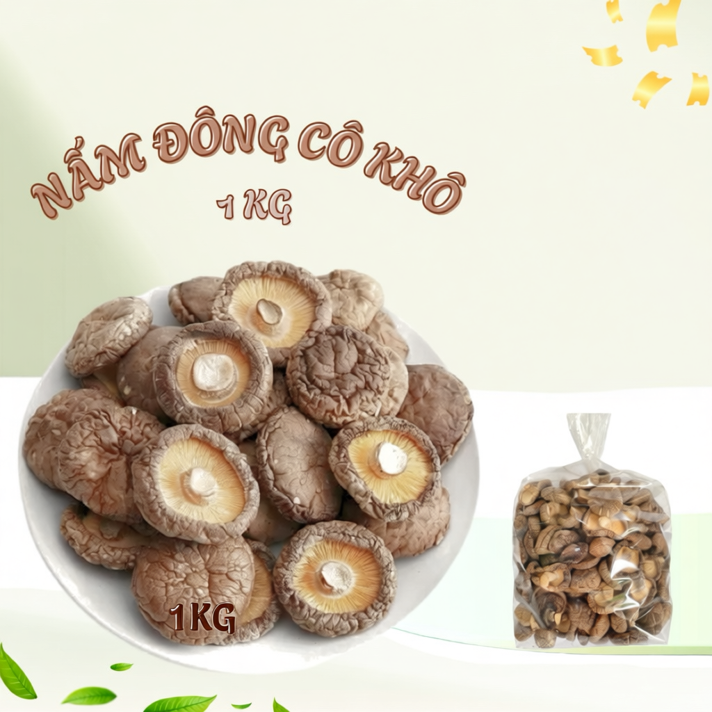 Nấm Đông Cô Khô ( Nấm Hương ) 500g-1kg