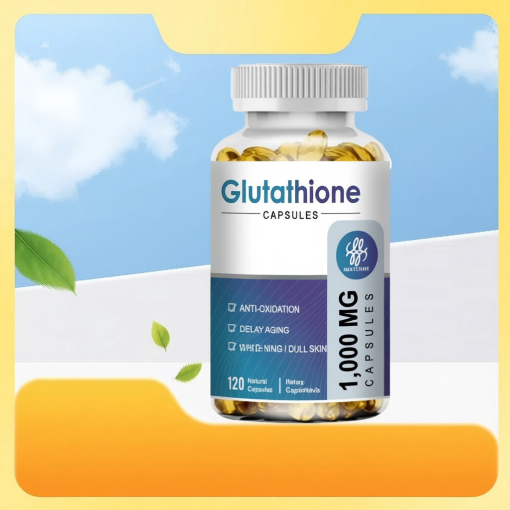 Viên nang Glutathione iMATCHME, Làm sáng da, Chống lão hóa, Chống oxy hóa, Làm trắng da