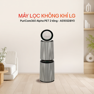 Máy lọc không khí LG PuriCare360 Alpha PET 2 tầng - AS10GDBY0 - Hàng chính hãng