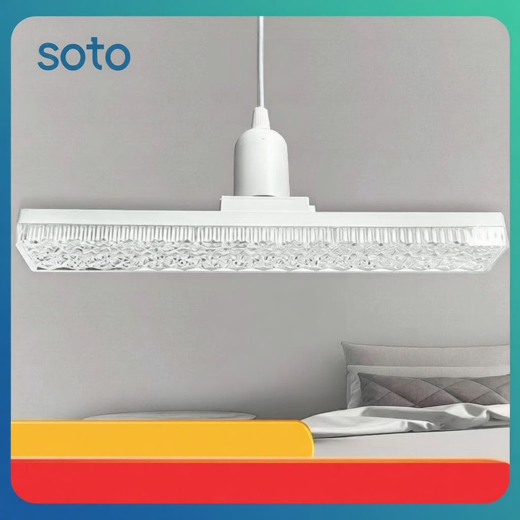 Đèn LED thanh E27 pha lê siêu sáng, tiết kiệm điện