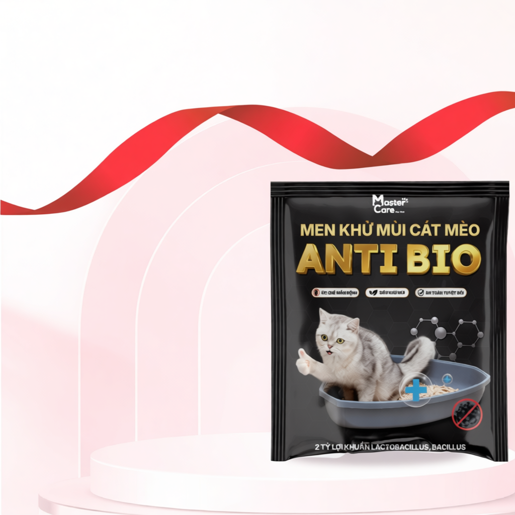 Men Khử Mùi Cát Vệ Sinh Mèo Hiệu Quả MasterCare For Pet
