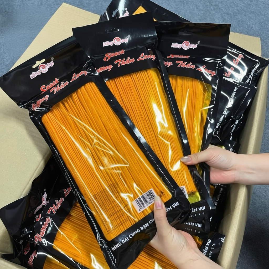 Snack Vương Thân Long sỉ 6 bịch - Anh em food