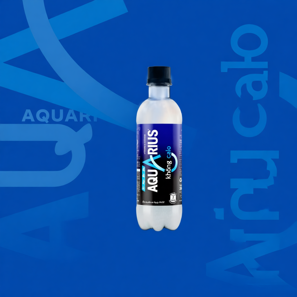 Lốc 24 Chai Nước Điện Giải Bù Khoáng Không Đường Aquarius Zero