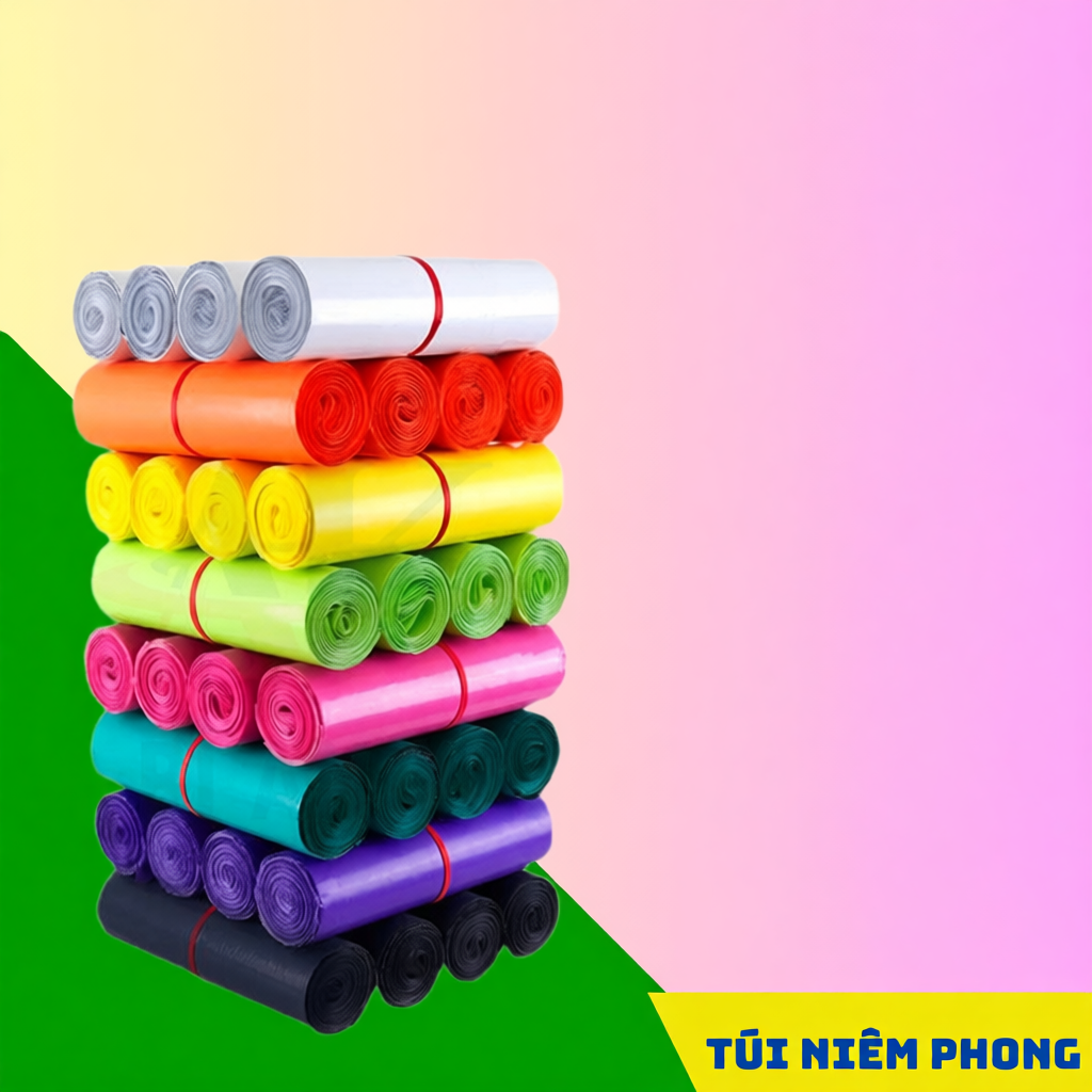 ECOPACK - [1Kg] Túi Gói Hàng, Túi Niêm Phong Siêu Dày Siêu Dai