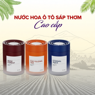 Sáp thơm ô tô khử mùi hiệu quả, hương thơm tự nhiên, an toàn cho sức khỏe