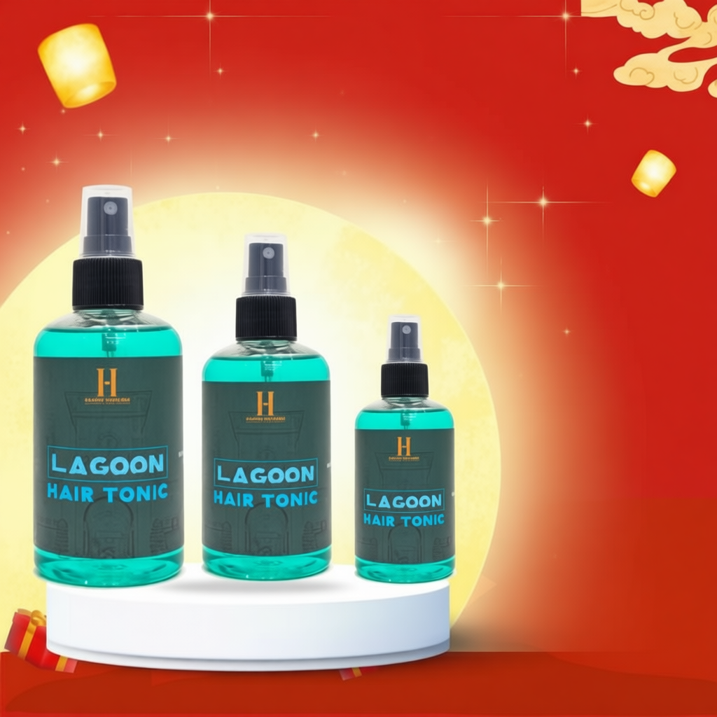 Xịt tạo phồng tóc Saigon Hustlers Lagoon Hair Tonic 200ml