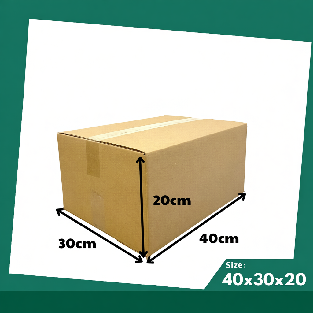 Combo 10 hộp carton 40x30x20 đóng hàng