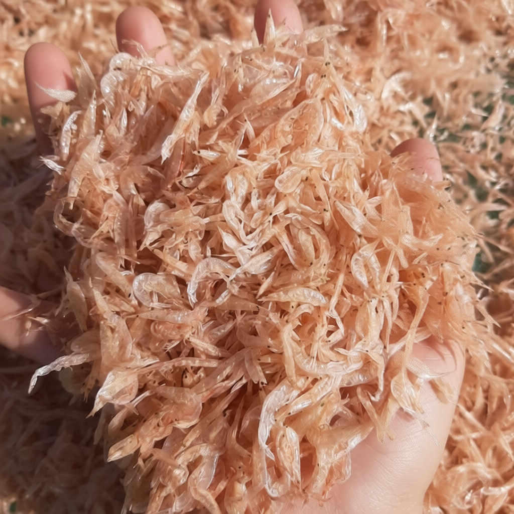 Tép Biển Moi Ruốc Biển Sấy Khô - Không Sạn Cát - Tiện Chế Biến - Đặc Sản Biển