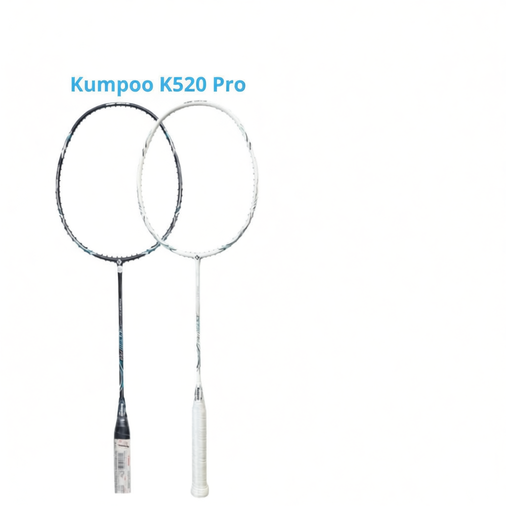 Vợt cầu lông Kumpoo K520 Pro chính hãng, KHUNG CHƯA CĂNG