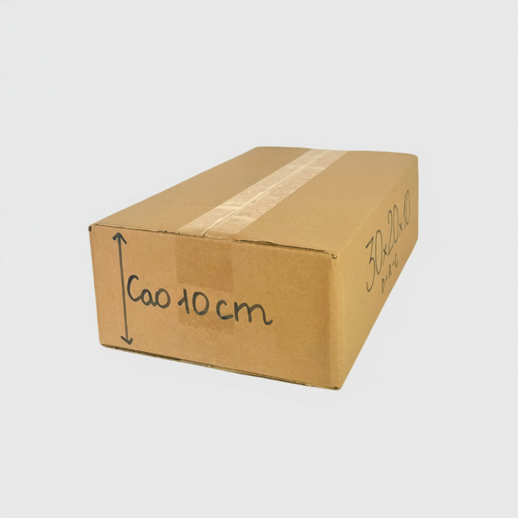 10 hộp carton đóng hàng 30x20x10