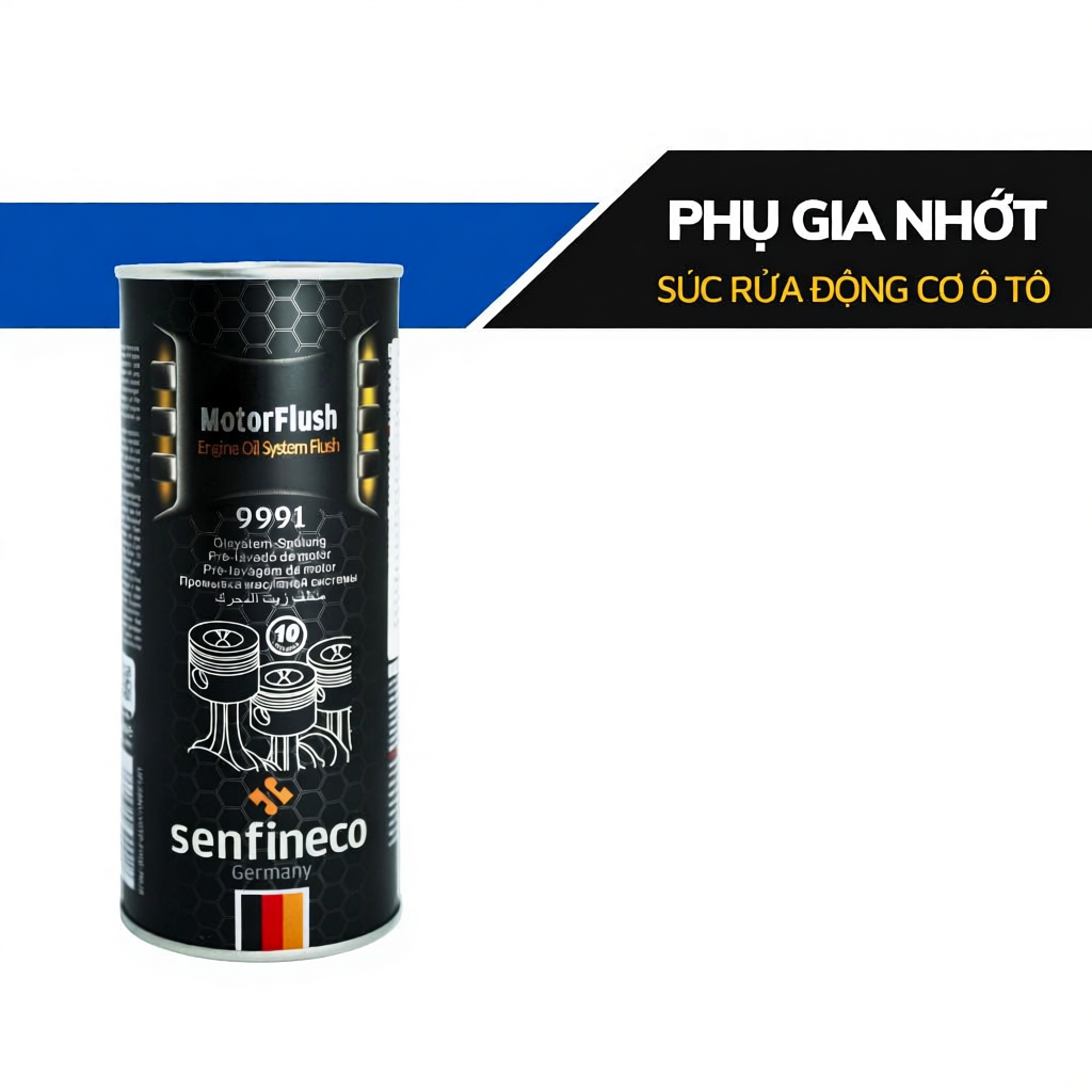 Súc Rửa Nhớt Động Cơ Senfineco 9991 Của Đức