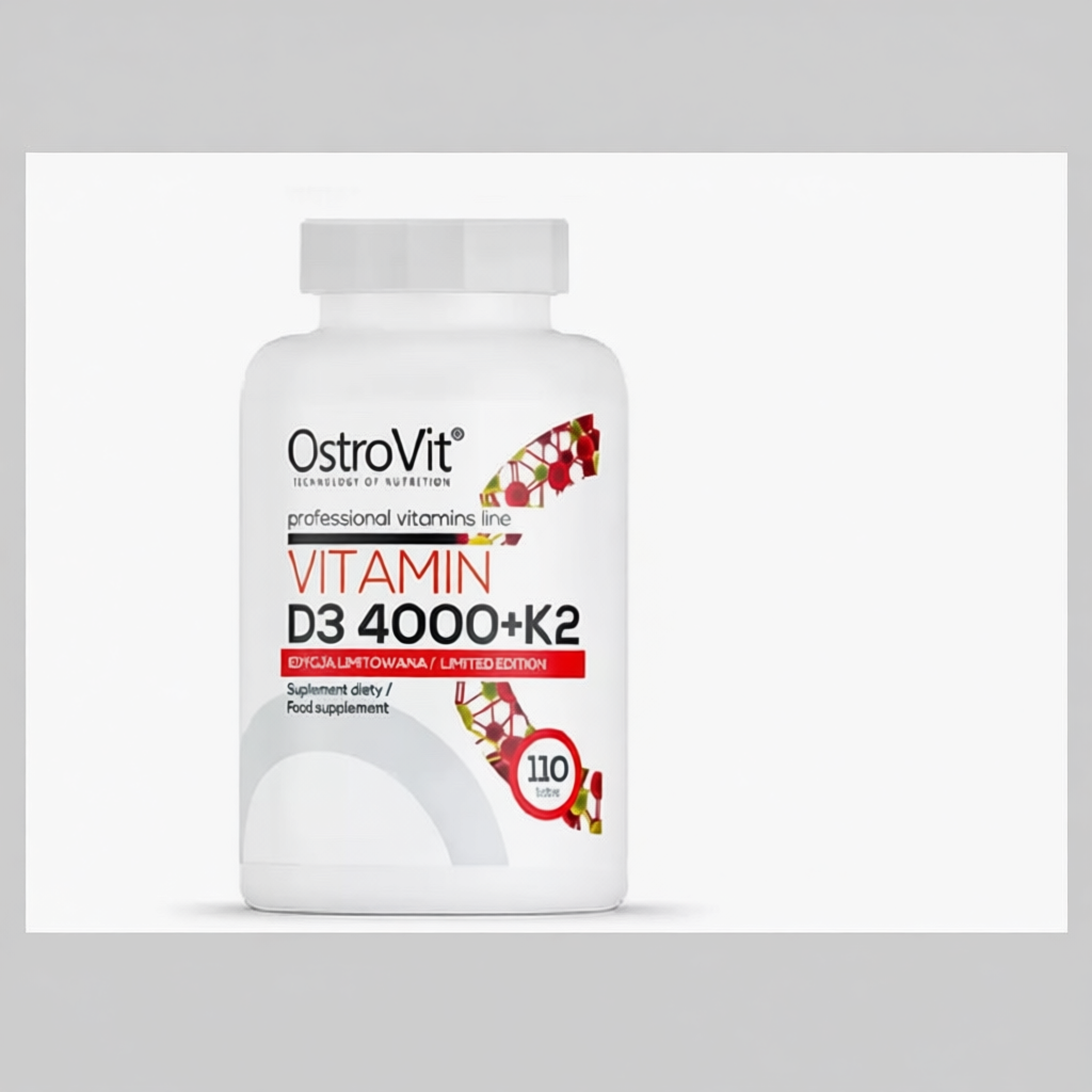 Thực Phẩm Bổ Sung OSTROVIT VITAMIN D3 4000 + K2 (110 Viên)