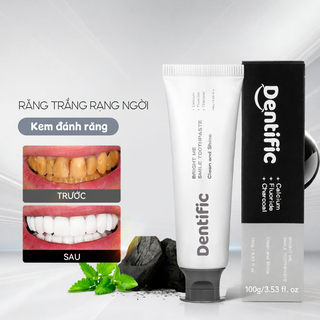 Kem đánh răng Dentific Hỗ trợ làm trắng và làm sạch răng miệng 100g trắng răng