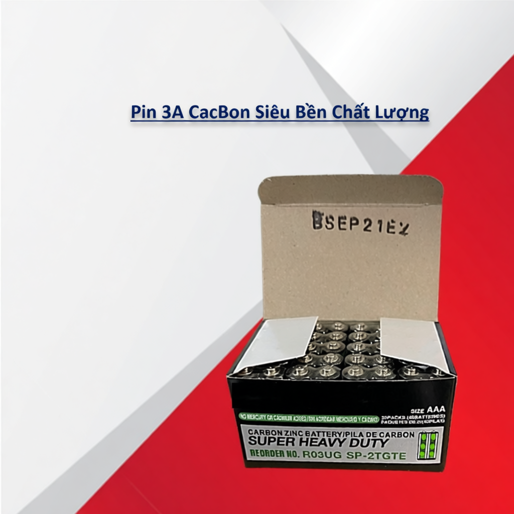 Pin AAA TOSHIBA 1.5V 40 Viên Tiểu Nhỏ, Dùng Cho Remote Máy Lạnh, Đồ Chơi..