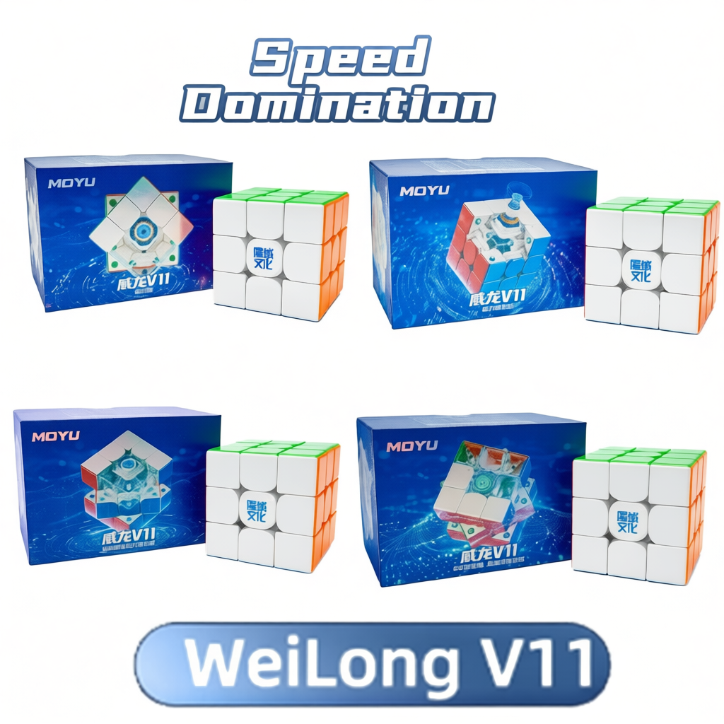 Rubik 3x3 Moyu Weilong WRM V11 MagLev Ball Core UV 20M