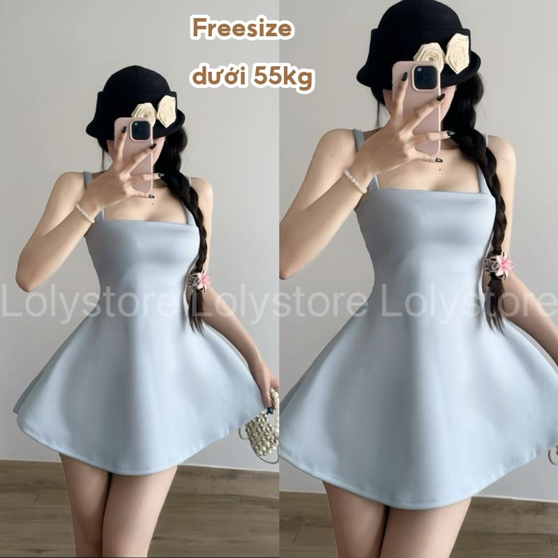 (CÓ BIGSIZE) Đầm body nữ dáng ngắn chất Umi mịn mát Lolystore XY749