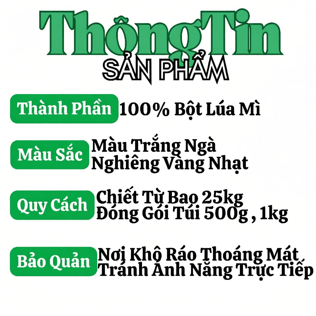 Bột lúa mì Vital Wheat Gluten Làm Bò Viên Giò Chả