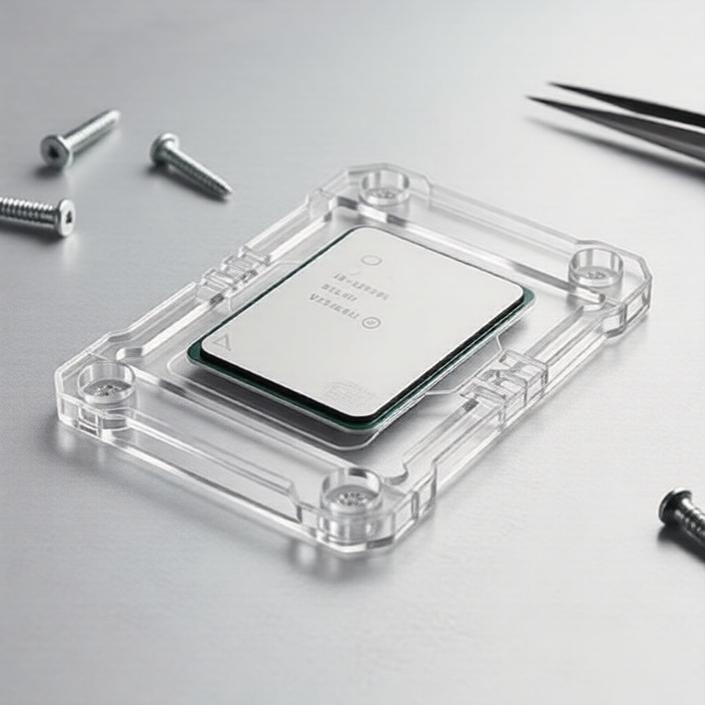 Khóa uốn chỉnh CPU UPSIREN LGA1700 V2 BCF, giá đỡ lắp CPU chống nhiệt