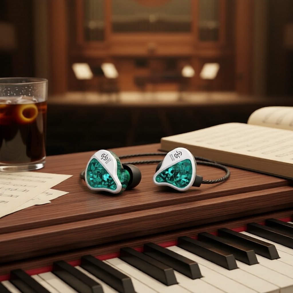 Tai nghe nhét tai CCZ BC01 Pro 1BA+1DD: Âm thanh HiFi chuyên nghiệp, tối ưu cho chơi game/hát, mút t