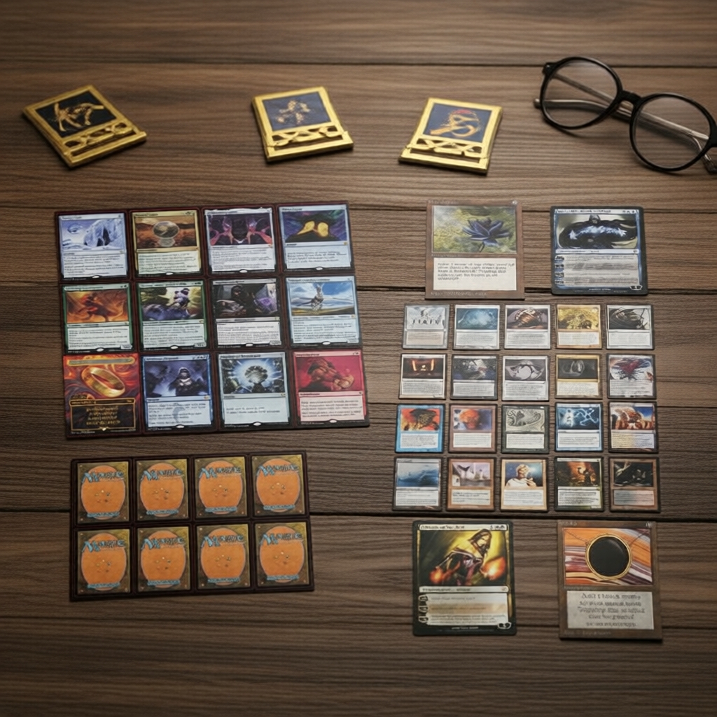 216 Thẻ Proxy Magic The Gathering: Dual Land Đen P9, Phù Hợp Làm Quà Tặng Board Game