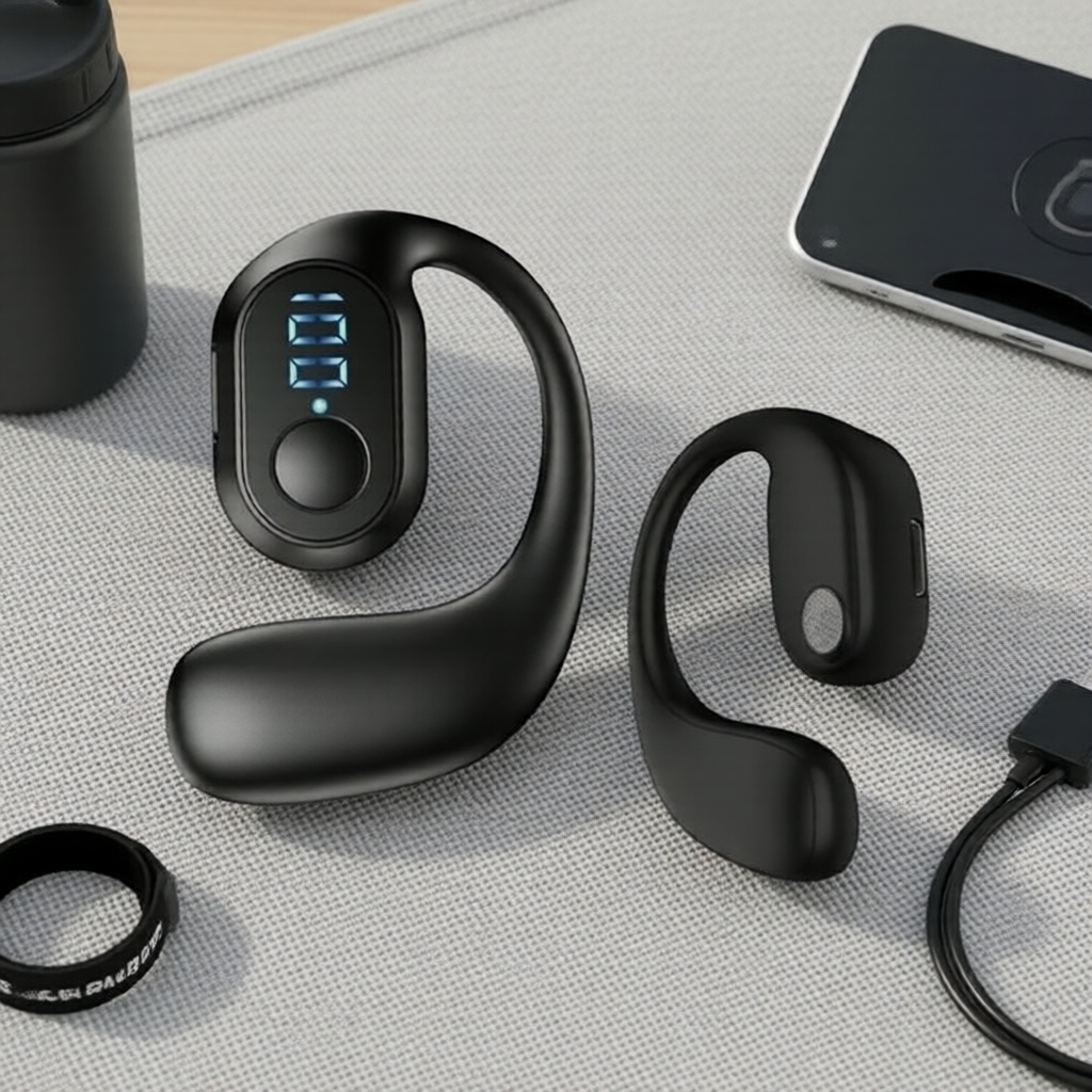 Tai nghe Bluetooth KY2 Pro đơn, pin dài, chống nước, có mic cho văn phòng