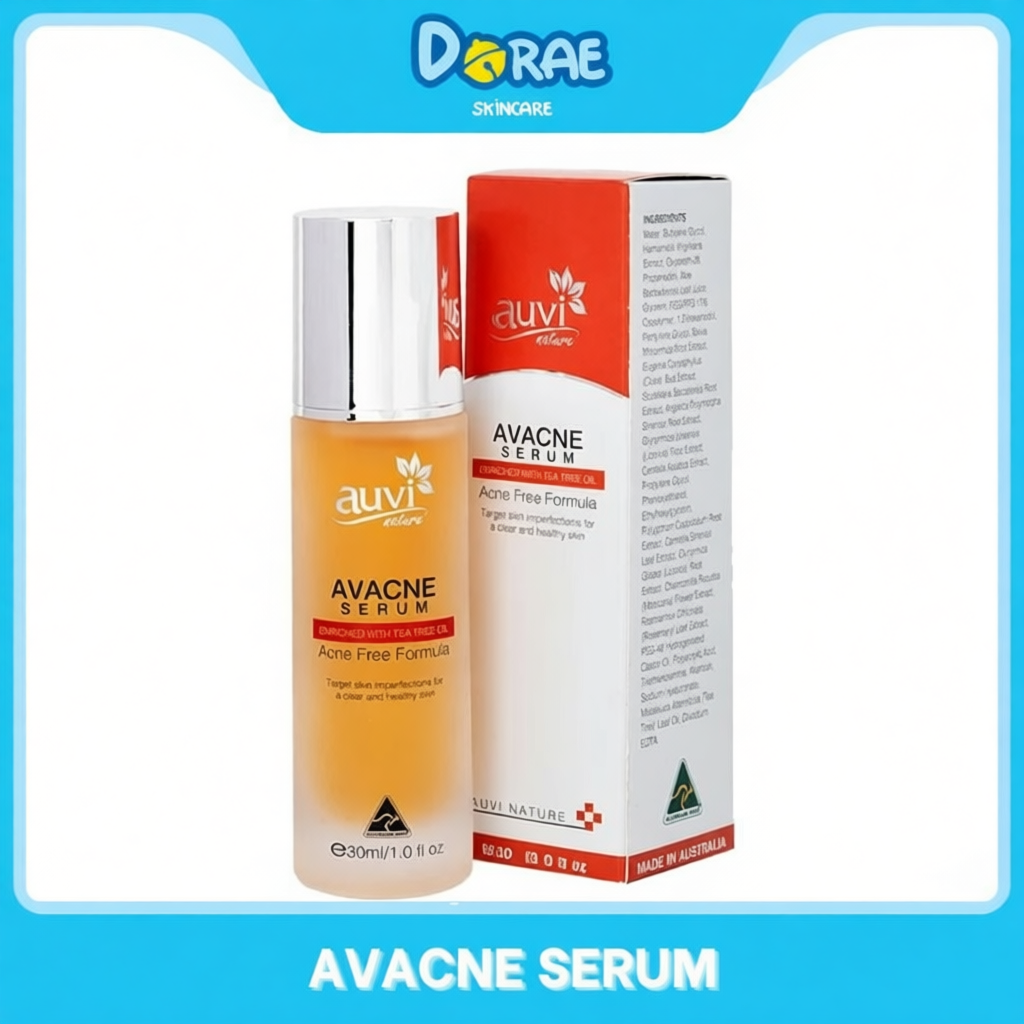 AUVI NATURE l Tinh chất hỗ trợ giảm mụn, giảm nhờn, mờ thâm mụn Avacne Serum