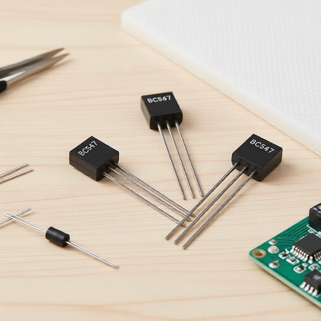 Bộ linh kiện 50 cái transistor BC547 NPN & BC557 PNP TO-92 dùng cho mạch thử nghiệm và nguyên mẫu