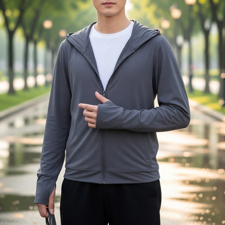 Áo Chống Nắng Nam Thông Hơi Túi Khoá