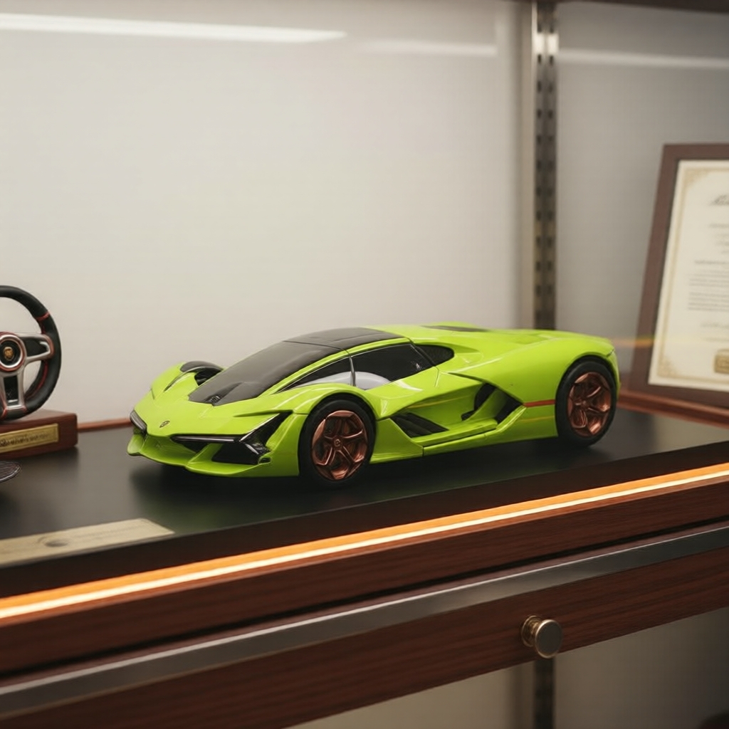 Bburago 1:64 Mô hình ô tô đúc Lamborghini Terzo Millennio LP800-4 - Quà tặng sưu tầm