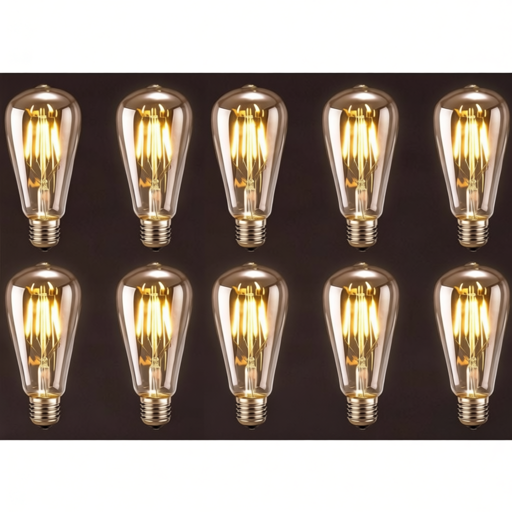 COMBO 10 BÓNG LED EDISON