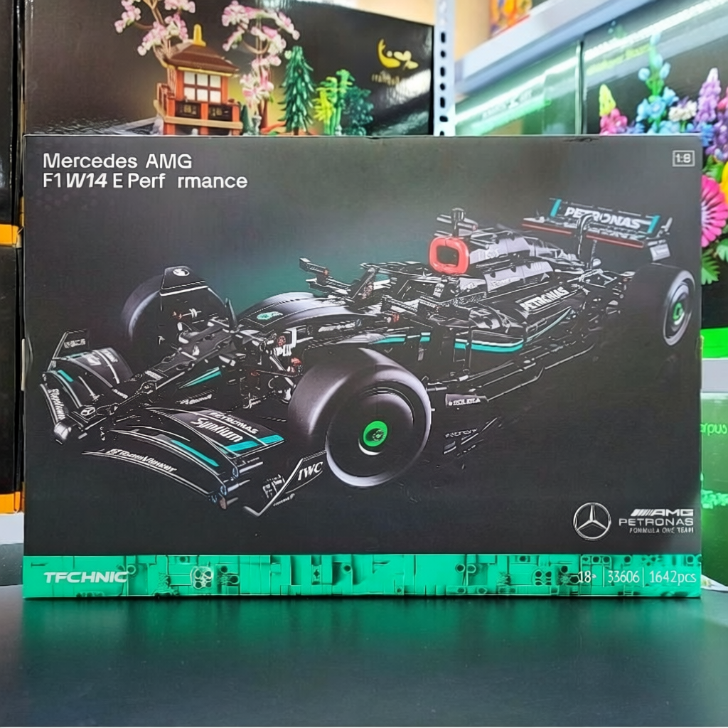 [Technic] Đồ chơi lắp ráp mô hình Mercedes F1 tỉ lệ 1:8 33606 | Mercedes-AMG F1W14 E Performance | 1