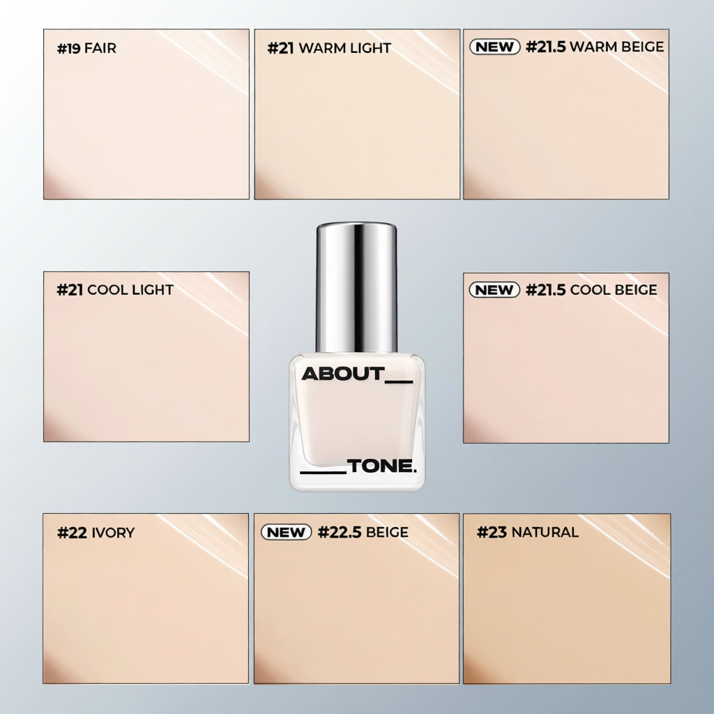 Kem Nền About Tone Skin Layer Fit 30ml Che Phủ Tự Nhiên, Dưỡng Da