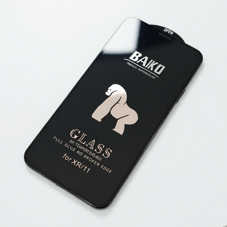 Kính Cường lực iphone full màn dành cho iphone 6/ 7/ 8 / X/ XS/ 11/ 12/ 13/ 14/ 15/ 16/ 17 / Pro/ Promax/ Plus KK BAIKO