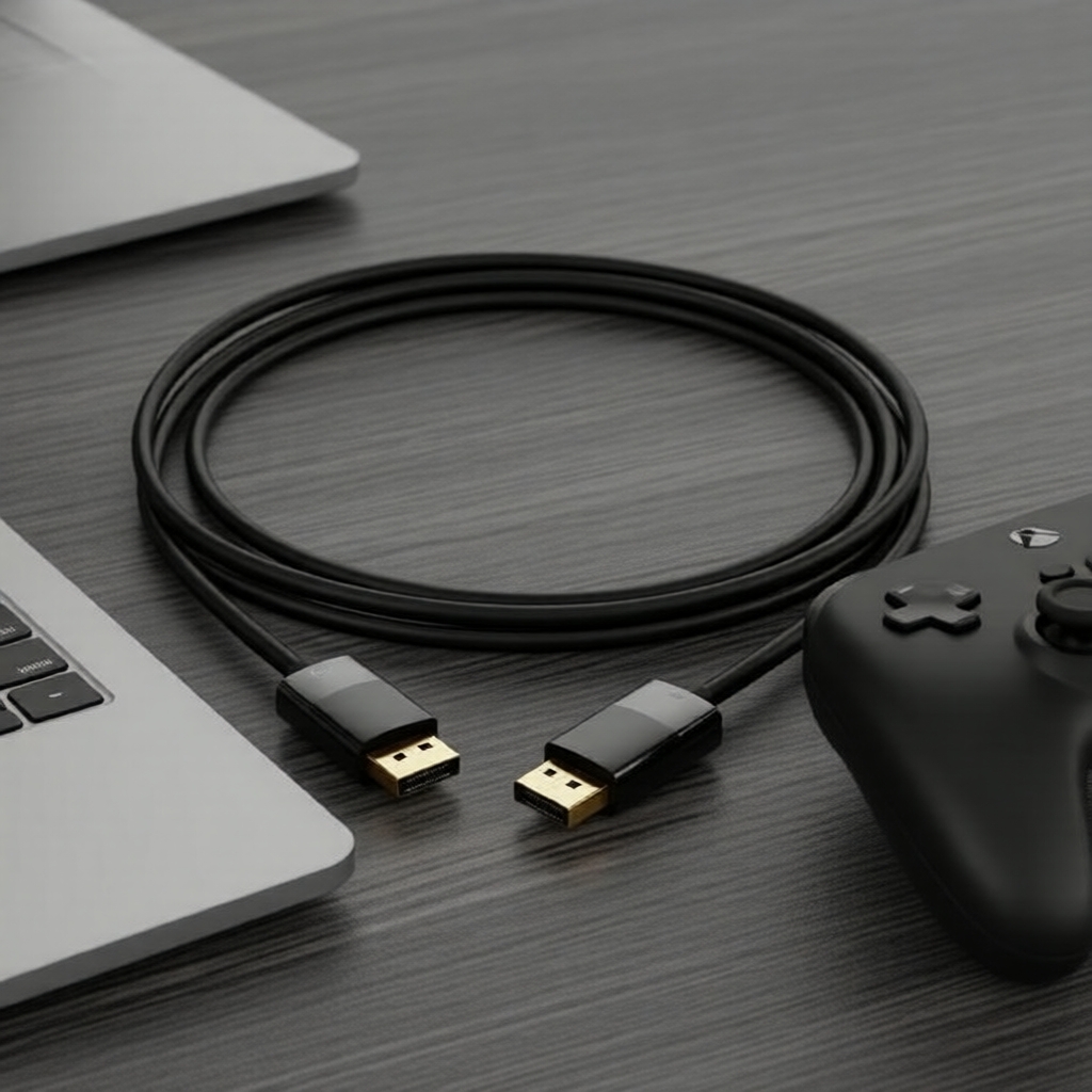 Cáp DisplayPort 8K@60Hz 32.4Gbps 4K@144Hz 2K@165Hz HDR10 G-Sync FreeSync