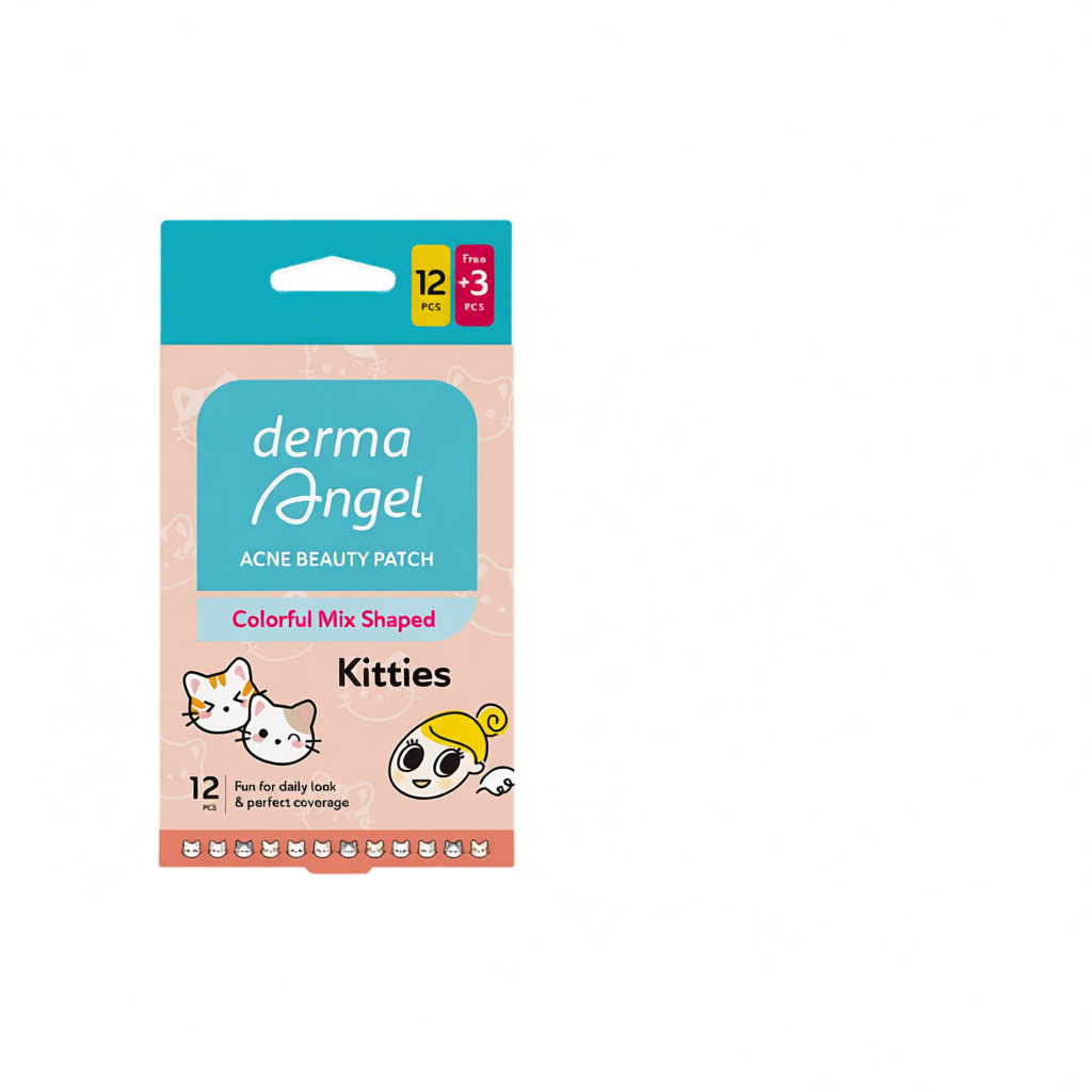 Miếng Dán Mụn Vui Nhộn Derma Angel Acne Beauty Patch - Kitties