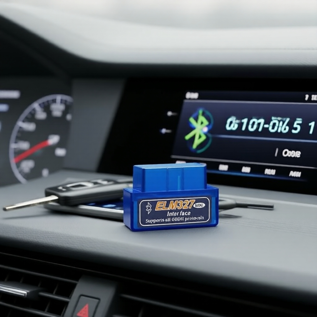 Máy quét OBD2 Elm327 Super Mini ELM327 V1.5 Bluetooth 5.1 cho iOS Android PC