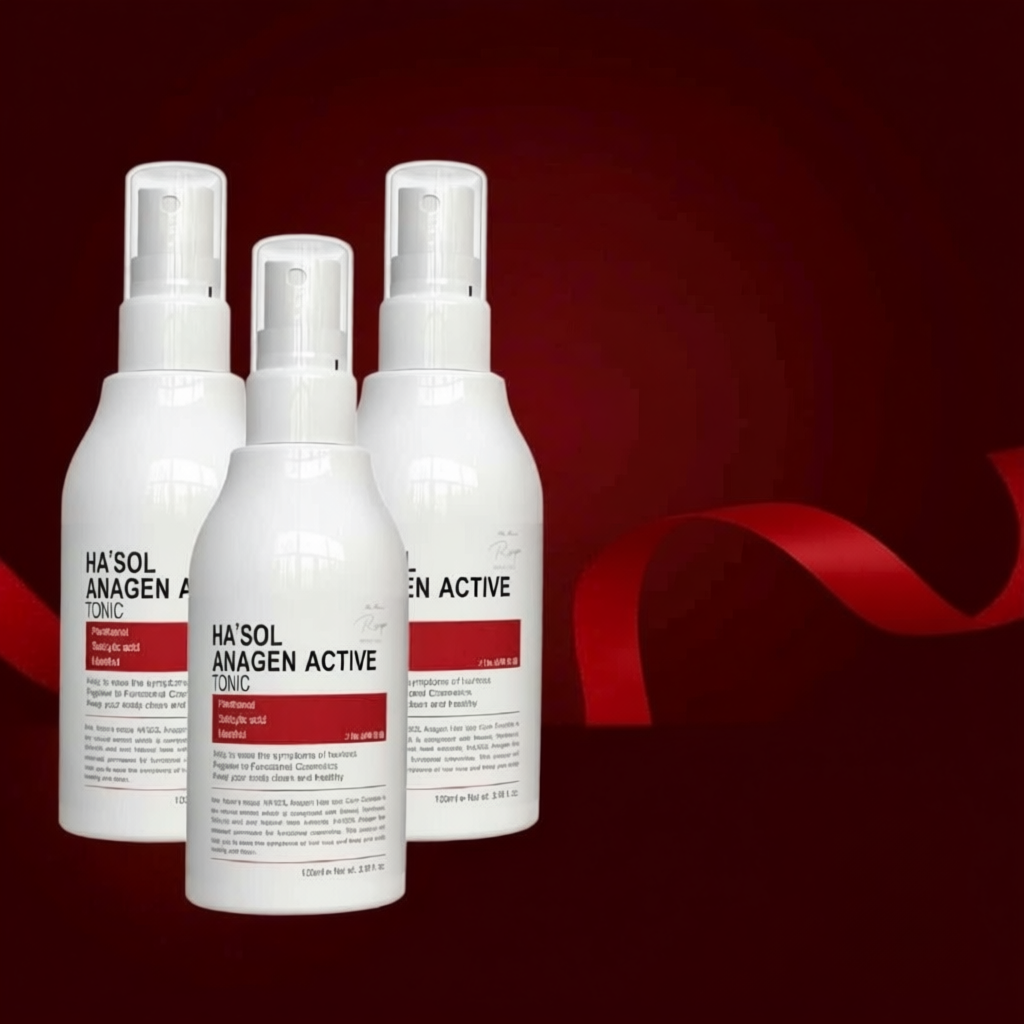 Combo 1/2/3 Lọ Xịt Kích Mọc Tóc Hasol Anagen Active Tonic 100ml - Dưỡng Da Đầu Chắc Khỏe, Ngăn Rụng 