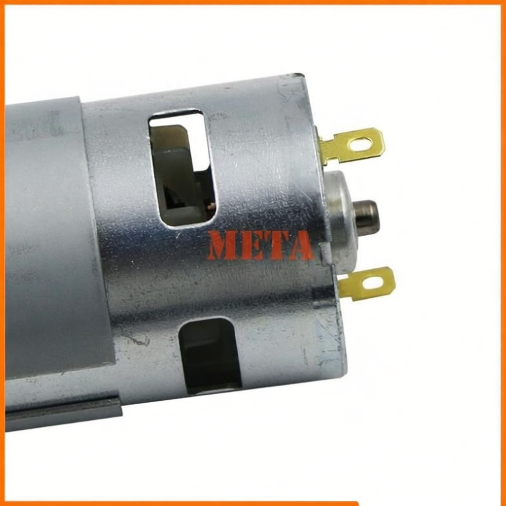 Động cơ DC 775 12V/24V tốc độ cao, phù hợp cho DIY và chế tạo thiết bị