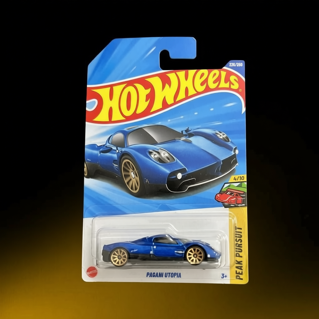 Xe mô hình Hotwheels Pagani Utopia màu xanh dương
